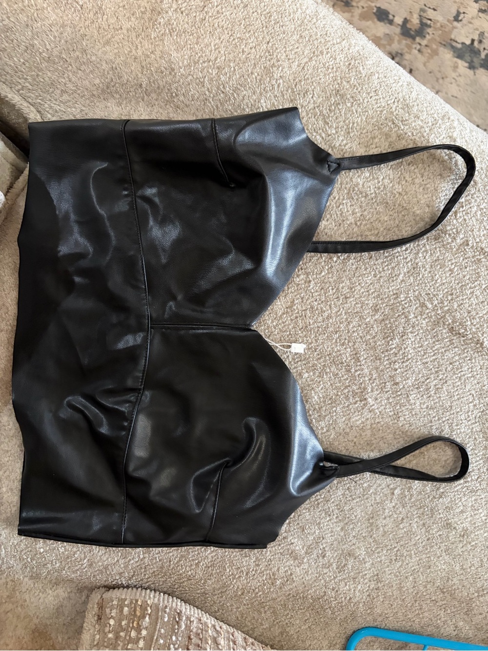 Black crop top